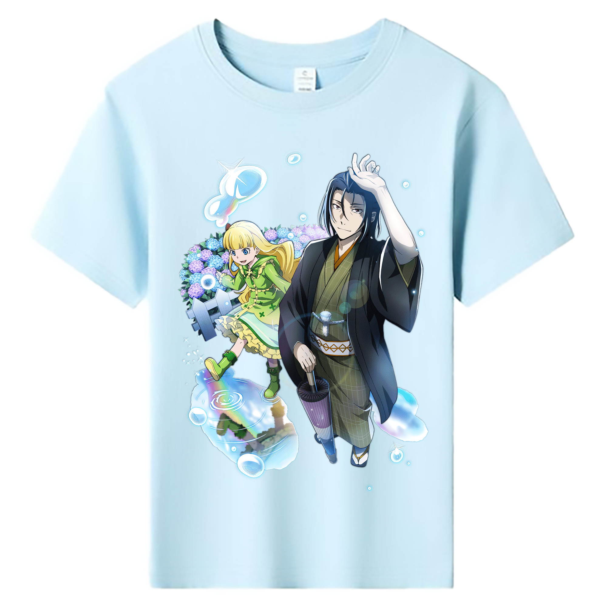 （画像用） 文豪ストレイドッグス Bungo Stray Dogs 綿100％キッズTシャツ（フロントプリント）